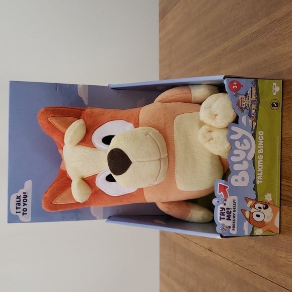 Bluey Toy-12” Bingo Talking Plush says 9 Phrases - Picture 1 of 3